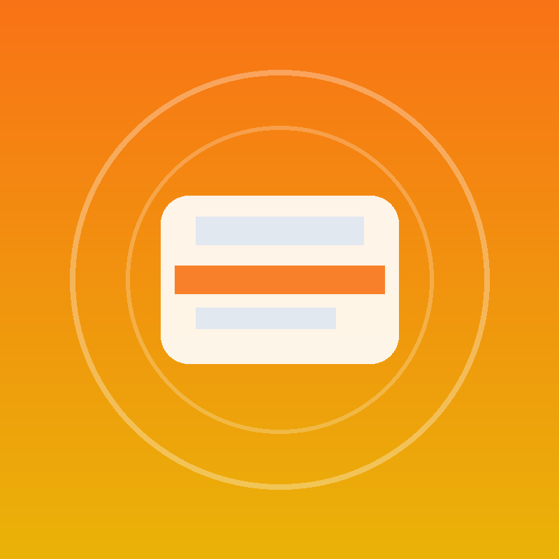 Placeholder payment preview