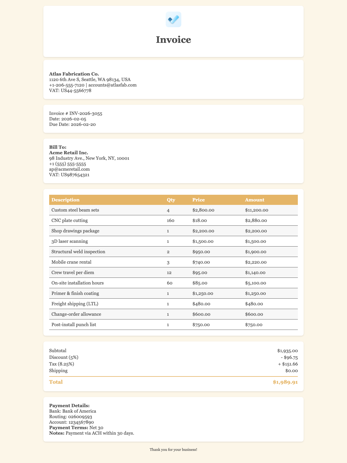 Illustration template preview