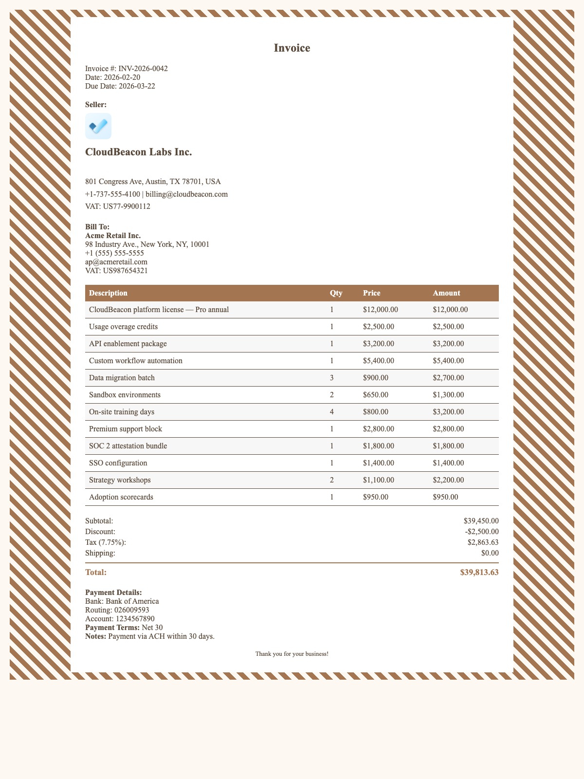 Rustic template preview